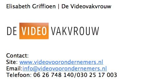 Emailhandtekening met logo