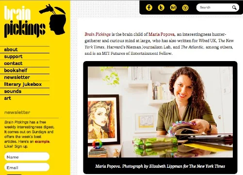 litarair blog van Maria Popova