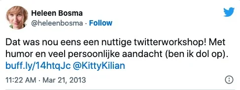klanten op twitter