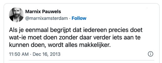 marnix van amsterdam tweet