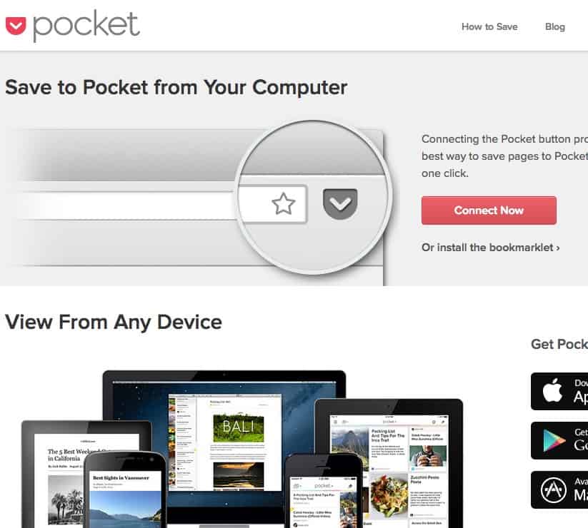 Pocket, url: getpocket.com