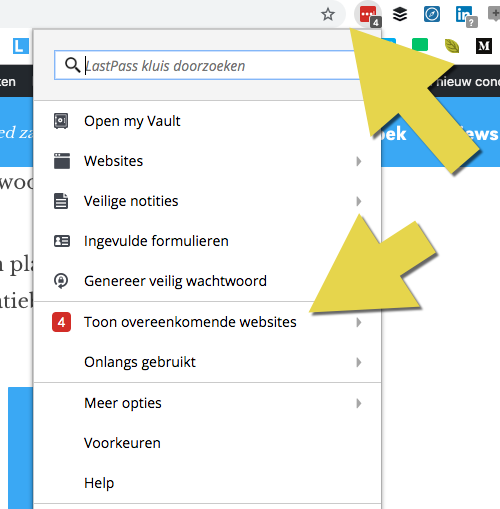 gebruik ook een wachtwoordprogramma secuur