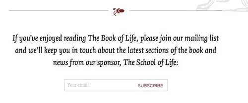 The Book Of Life heeft geen gratis ebook nodig