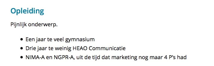 about pagina met humor