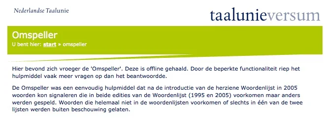 taalunieversum omspeller