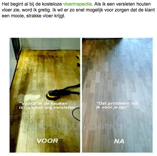 waarover blog je als parketschuurder
