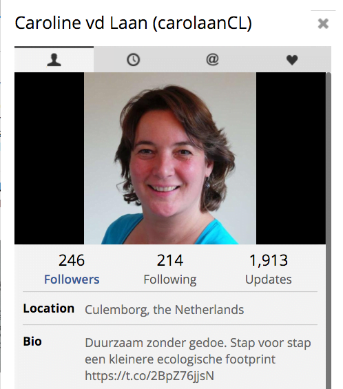 twitterbio zonder gedoe