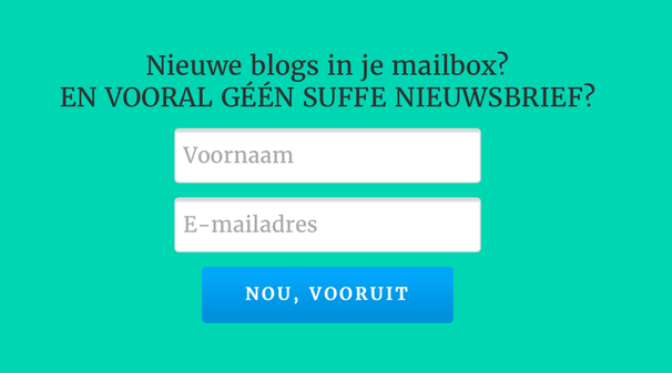 nieuwsbrief humor in microcopy Evelyne Hermans