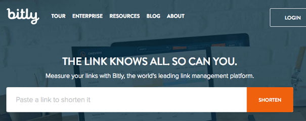 bitly's microcopy: aanwijzingen