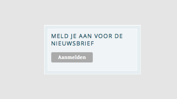 slechts voorbeeld van microcopy op nieuwsbrief-aanmeldformulier