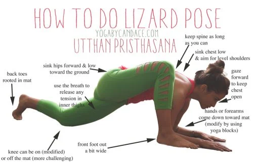 lizard pose yoga