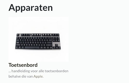 mac toetsenbord repareren