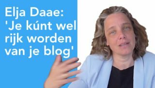 interview Elja Daae over bloggen