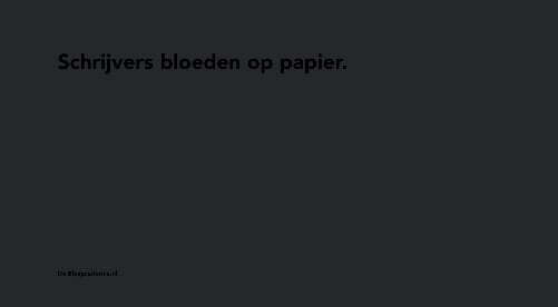 schrijvers bloeden op papier wallpaper