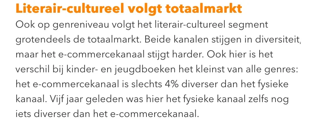 Flauwekul informatie van de website KVB Boekwerk, die cijg=fers uit het boekenvak verzamelt